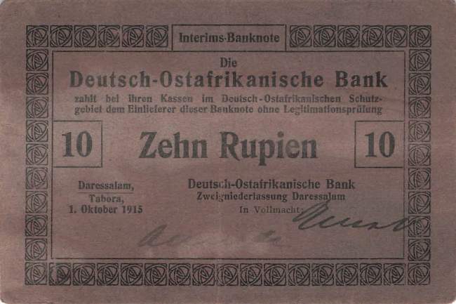10 Rupien 1915 ro.912